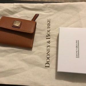 Dooney and Bourke Pebble Grain Small Flap Wallet